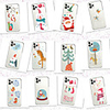 Case For Apple scene map iPhone 11 X XS XR XS Max 8 Christmas series pattern varnish embossed TPU material all-inclusive mobile phone case HC