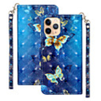 Case For Apple scene map iPhone 12 11 Pro Max XS Max 3D cartoon flower animal pattern glossy PU leather card holder all-inclusive phone case