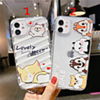 Case For Apple Scene Map iPhone 12 11 Pro Max XS Max Cartoon Series Pattern TPU Material Transparent Air Pressure Drop Resistant Mobile Phone Case