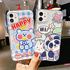Case For Apple Scene Map iPhone 12 11 Pro Max XS Max Cartoon Series Pattern TPU Material Transparent Air Pressure Drop Resistant Mobile Phone Case
