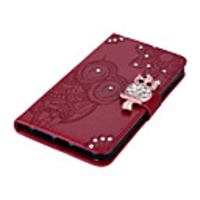 Case For Apple scene map iPhone 12 11 Pro Max XS Max dot diamond owl pattern embossed flip leather case PU material can insert card leather case phone case