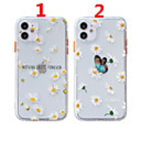 Case For Apple Scene Map iPhone 12 12 Pro 11 Pro Max Fine Hole Contrast Button Series Butterfly Chrysanthemum Pattern Thick TPU Material I Mobile Phone Case OS