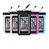 Case For Apple Universal Waterproof / Water Resistant / Transparent Waterproof Pouch Transparent Soft PVC