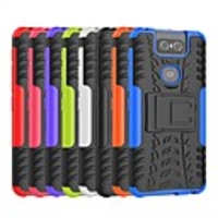 Case For Asus Asus Zenfone 4 MAX ZC554KL / Asus Zenfone 3 Max ZC520TL / ZenFone 6 ZS630KL Shockproof / with Stand Back Cover Armor TPU / PC