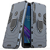 Case For Asus ASUS Zenfone max M1 ZB555KL Shockproof / Ring Holder Back Cover Lines / Waves / Armor Acrylic
