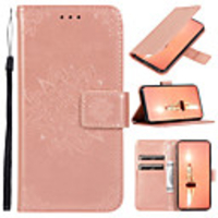 Case For ASUS ZC554KL ZE620KL ZS620KL Card Holder Flip Magnetic Full Body Cases Solid Colored PU Leather TPU