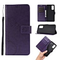 Case For For Samsung Galaxy S20 FE Wallet Card Holder with Stand Full Body Cases Solid Colored PU Leather Galaxy Note 20 Ultra S20 Plus A01 A11 A21S A31 A41 A51 A71 A81 A91 M51