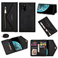 Case For Galaxy A91 Card Holder / Shockproof / Magnetic Full Body Cases Solid Colored PU Leather For A81 A71 5G A70S A51 A50S A41 A40 A31 A30S A21S A20E A10E M10S