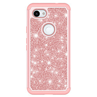 Case For Google Google Pixel 3 / Google Pixel 3 XL / Google Pixel 3a XL Shockproof / Glitter Shine Back Cover Glitter Shine PC miniinthebox