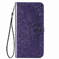 Case For Google Google Pixel 4a / Google Pixel 4 / Google Pixel 4 XL Card Holder / Shockproof / Flip Full Body Cases Flower PU Leather