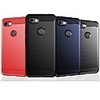 Case For Google Pixel 2 / Google Pixel 2 XL / Google Pixel 3 Shockproof / Ultra-thin Back Cover Solid Colored / Lines / Waves TPU / Carbon Fiber