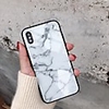 Case For Hot model Apple iPhone XR / iPhone XS Max Pattern Back Cover Marble Hard Tempered Glass for iPhone 6 6 Plus 6s 6s plus 7 8 7 plus 8 plus X XS XR XS MAX