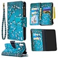 Case For Huawei P30 Lite Honor 10 Lite 8A 9A 9S 9X Lite P40 Lite E Y5P Y6P Y7P Wallet Card Holder with Stand Full Body Cases Flower PU Leather Huawei P Smart Z P Smart 2020 Y9 Prime 2019