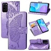 Case For Huawei Enjoy 20 Pro Honor 9X Lite X10 Wallet Card Holder with Stand Full Body Cases Butterfly PU Leather Case For Huawei P smart 2020 Y7p Y6p Y5p Honor 9S Play 4T Pro Honor 30S P40 lite E