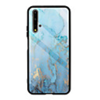 Case For Huawei Honor 20 / honor 20 pro / Huawei Y9 Prime 2019 Ultra-thin / Pattern Back Cover Color Gradient / Marble Tempered Glass