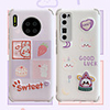 Case For Huawei Honor 20 / Honor 30 / Honor 30 Pro Shockproof Back Cover Cartoon TPU
