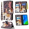 Case For Huawei Honor 9X Lite P Smart 2020 P40 Lite Wallet Card Holder with Stand Full Body Cases Flower Elephan Painted Zipper Bag PU Leather TPU for Huawei P30 Lite P40 Pro P40 Lite E Honor 10 Lite