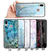 Case For Huawei Huawei Honor 10 / Honor 10 Lite / Honor 9 Pattern Back Cover Marble Hard Tempered Glass miniinthebox