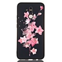 Case For Huawei Huawei Honor 10 / Honor 10 Lite / Huawei Honor 9 Lite Shockproof / Frosted / Pattern Back Cover Flower TPU