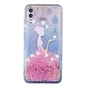 Case For Huawei Huawei Honor 10 / Honor V20 / Huawei Honor 8X Shockproof / Flowing Liquid / Transparent Back Cover Sexy Lady / Glitter Shine Soft TPU
