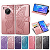 Case For Huawei Huawei Mate 20 lite / Huawei Mate 20 pro / Huawei Mate 20 Card Holder / Shockproof / Flip Full Body Cases Butterfly PU Leather
