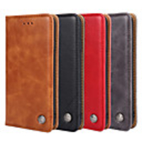 Case For Huawei Huawei mate 30 / Huawei P40 / Huawei P20 Pro Wallet / Shockproof / Dustproof Full Body Cases Solid Colored PU Leather
