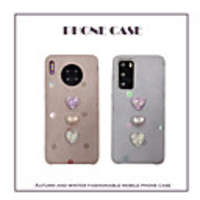 Case For Huawei Huawei Mate 30 / Huawei P40 / Shockproof Back Cover Heart TPU