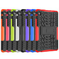 Case For Huawei Huawei MediaPad M5 10 MatePad Pro MatePad Shockproof with Stand Back Cover Solid Colored TPU PC