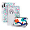 Case For Huawei Huawei Mediapad T5 10 / Huawei Mediapad M5 Lite 10 / Huawei MediaPad M5 10 Card Holder / Flip / Magnetic Full Body Cases Animal / Cartoon / Flower PU Leather