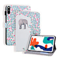 Case For Huawei Huawei Mediapad T5 10 / Huawei Mediapad M5 Lite 10 / Huawei MediaPad M5 10 Card Holder / Flip / Magnetic Full Body Cases Animal / Cartoon / Flower PU Leather
