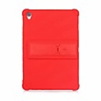 Case For Huawei Huawei Mediapad T5 10 / Huawei Mediapad M5 Lite 10 / Huawei MediaPad M5 10 Shockproof / with Stand Back Cover Solid Colored Silica Gel