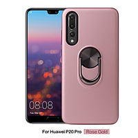 Case For Huawei Huawei Nova 3i / Huawei Nova 4 / Huawei P20/P20 Pro/P20 Lite/P30/P30 Pro/P30 Lite/Nova5/Mate20/Mate20 Pro Ring Holder Back Cover Solid Colored PC miniinthebox