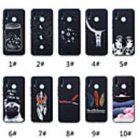 Case For Huawei Huawei Nova 3i / Huawei Nova 4 / Huawei Y7 Prime(Enjoy 7 Plus) Frosted / Pattern Back Cover Word / Phrase / Animal / Cartoon Soft TPU