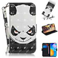 Case For Huawei Huawei Nova 3i / Huawei nova 4e / Huawei P30 Lite Shockproof Full Body Cases Animal / Cartoon PU Leather / TPU
