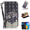 Case For Huawei Huawei Nova 3i / Huawei nova 4e / Huawei P30 Lite Shockproof Full Body Cases Animal / Cartoon PU Leather / TPU