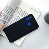 Case For Huawei Huawei Nova 4 / Huawei nova 4e / Huawei P20 Ultra-thin Back Cover Solid Colored TPU / Silica Gel