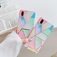 Case For Huawei Huawei Nova 4 / Huawei P20 / Huawei P20 Pro Plating / IMD / Pattern Back Cover Marble TPU