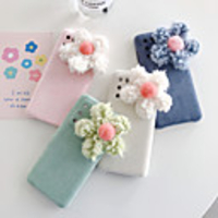Case For Huawei Huawei Nova 4 / Huawei P20 / Huawei P20 Pro Shockproof Back Cover 3D Cartoon / Flower TPU