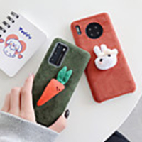 Case For Huawei Huawei Nova 4 / Huawei P20 / Huawei P20 Pro Shockproof Back Cover Animal / 3D Cartoon TPU