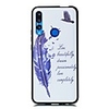 Case For Huawei Huawei nova 4e / Huawei P20 / Huawei P20 Pro Ultra-thin / Pattern Back Cover Feathers TPU