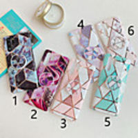 Case For Huawei Huawei nova 4e / Huawei P20 / Huawei P20 Pro with Stand / Pattern Back Cover Marble TPU