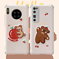 Case For Huawei Huawei Nova 6 / Nova 7 5G / nova 7 Pro 5G Shockproof Back Cover Cartoon TPU
