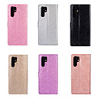 Case For Huawei Huawei P20 / Huawei P20 Pro / Huawei P20 lite Card Holder / Shockproof Full Body Cases Solid Colored PU Leather