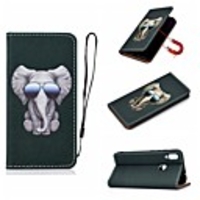 Case For Huawei Huawei P20 / Huawei P20 Pro / Huawei P20 lite Card Holder / with Stand / Flip Full Body Cases Animal PU Leather