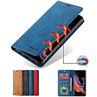 Case For Huawei Huawei P20 / Huawei P20 Pro / Huawei P20 lite Card Holder / with Stand / Magnetic Full Body Cases Solid Colored Hard PU Leather