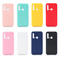 Case For Huawei Huawei P20 / Huawei P20 Pro / Huawei P20 lite Frosted Back Cover Solid Colored Soft TPU / P10 Lite / P10
