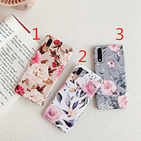 Case For Huawei Huawei P20 / Huawei P20 Pro / Huawei P20 lite IMD / Frosted / Pattern Back Cover Flower TPU