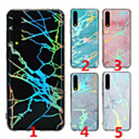 Case For Huawei Huawei P20 / Huawei P20 Pro / Huawei P20 lite Plating / IMD Back Cover Marble TPU