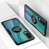 Case For Huawei Huawei P20 / Huawei P20 Pro / Huawei P20 lite Ring Holder Back Cover Solid Colored Hard PC