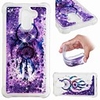Case For Huawei Huawei P20 / Huawei P20 Pro / Huawei P20 lite Shockproof / Flowing Liquid / Transparent Back Cover Dream Catcher / Glitter Shine Soft TPU